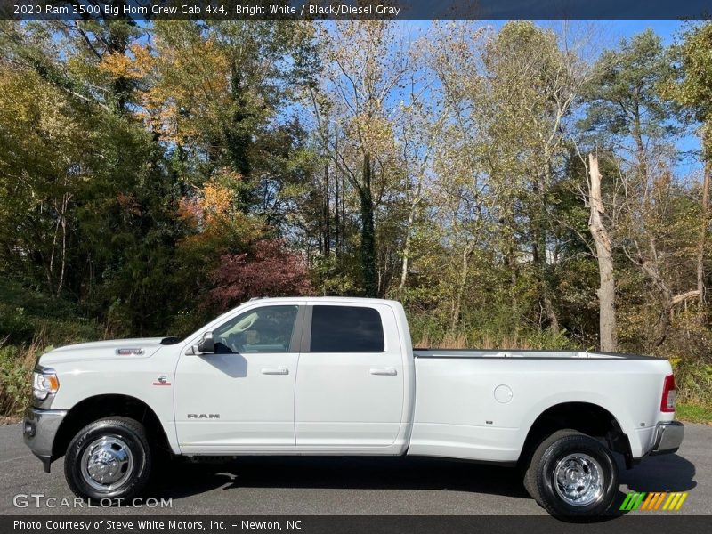 Bright White / Black/Diesel Gray 2020 Ram 3500 Big Horn Crew Cab 4x4
