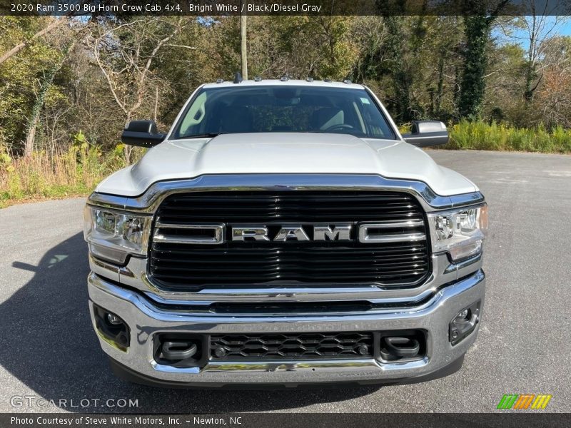 Bright White / Black/Diesel Gray 2020 Ram 3500 Big Horn Crew Cab 4x4
