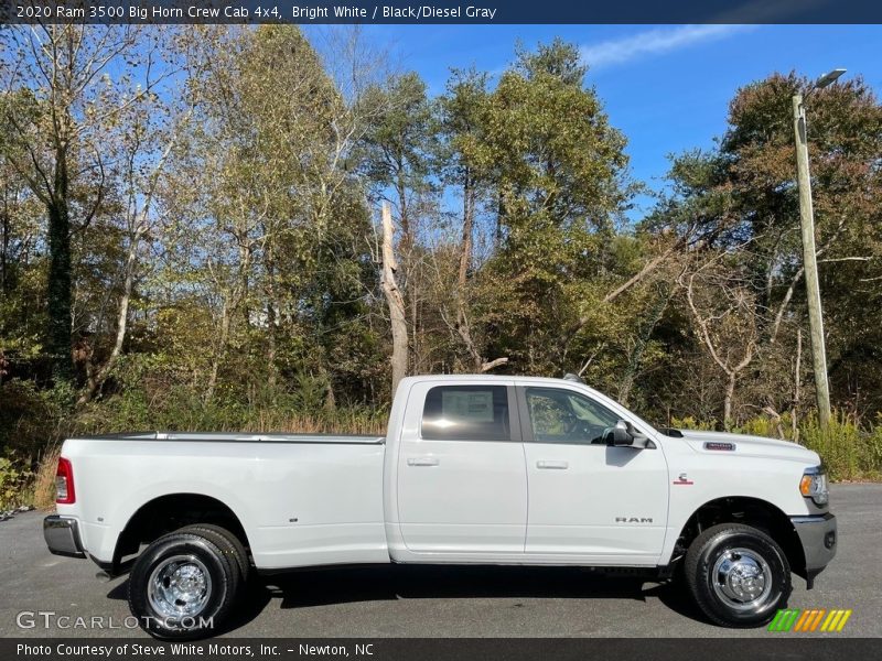 Bright White / Black/Diesel Gray 2020 Ram 3500 Big Horn Crew Cab 4x4