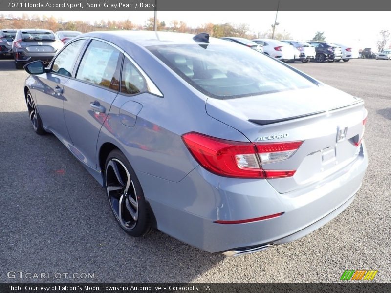 Sonic Gray Pearl / Black 2021 Honda Accord Sport