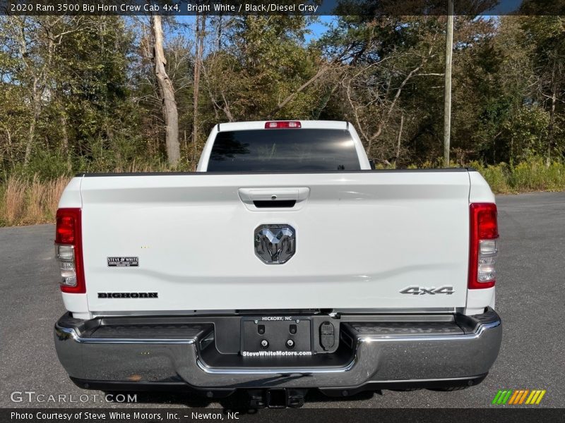 Bright White / Black/Diesel Gray 2020 Ram 3500 Big Horn Crew Cab 4x4