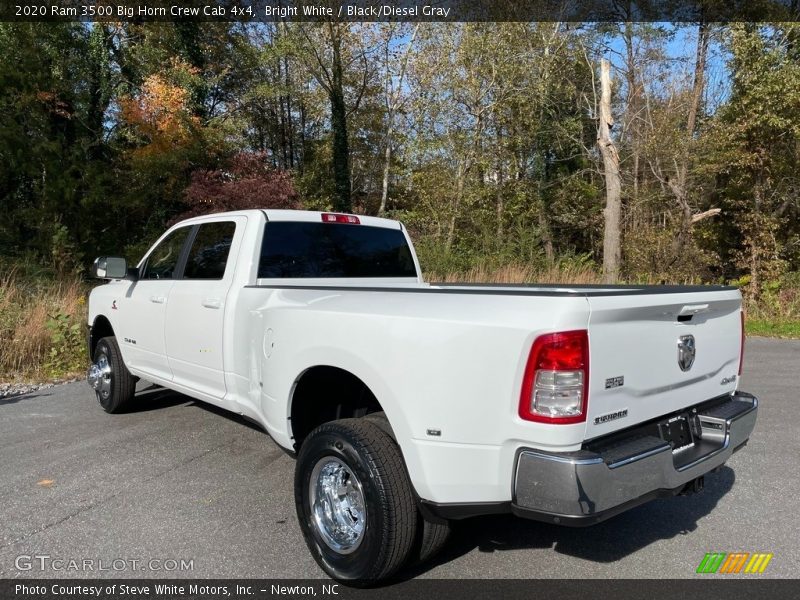 Bright White / Black/Diesel Gray 2020 Ram 3500 Big Horn Crew Cab 4x4