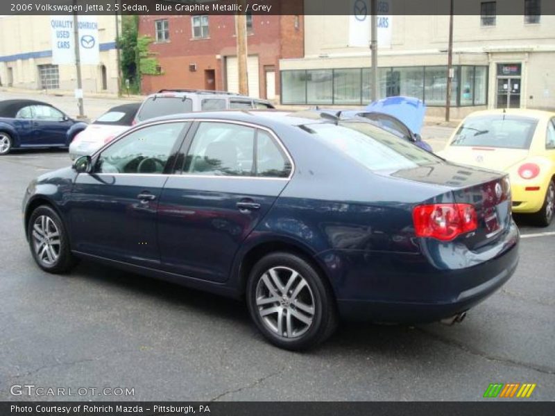 Blue Graphite Metallic / Grey 2006 Volkswagen Jetta 2.5 Sedan