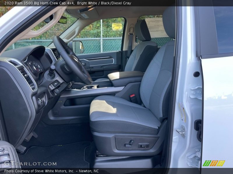 Bright White / Black/Diesel Gray 2020 Ram 3500 Big Horn Crew Cab 4x4