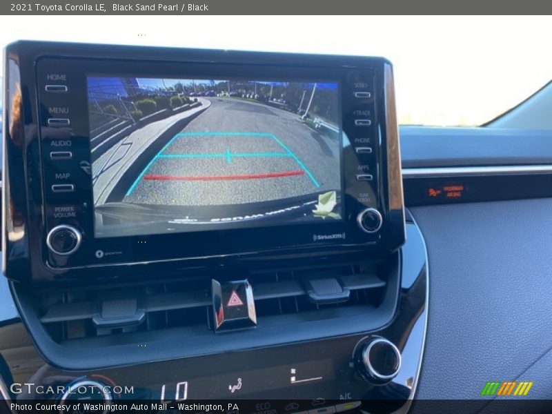Black Sand Pearl / Black 2021 Toyota Corolla LE