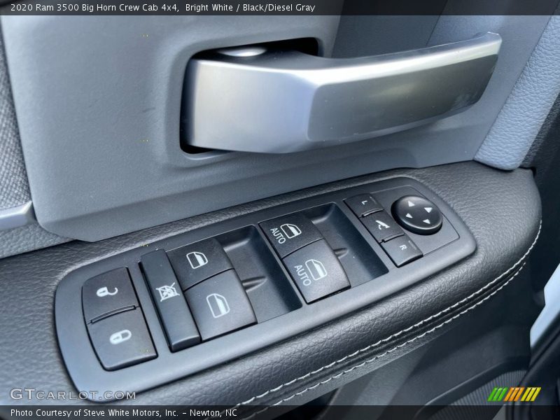 Bright White / Black/Diesel Gray 2020 Ram 3500 Big Horn Crew Cab 4x4