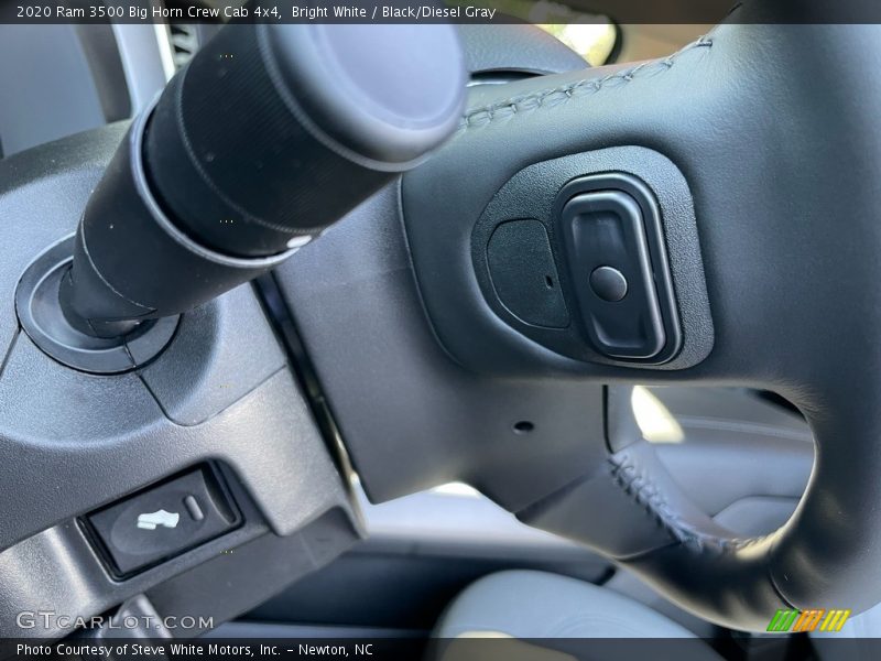 Bright White / Black/Diesel Gray 2020 Ram 3500 Big Horn Crew Cab 4x4