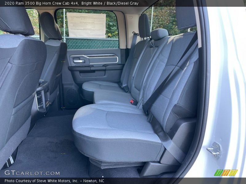 Bright White / Black/Diesel Gray 2020 Ram 3500 Big Horn Crew Cab 4x4