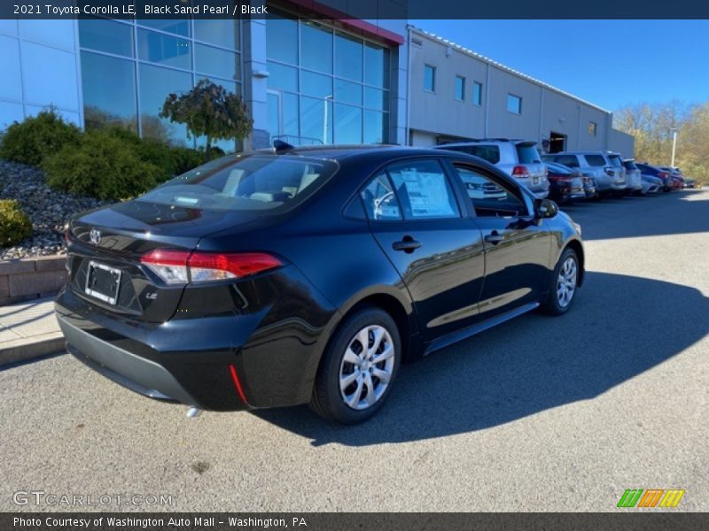 Black Sand Pearl / Black 2021 Toyota Corolla LE