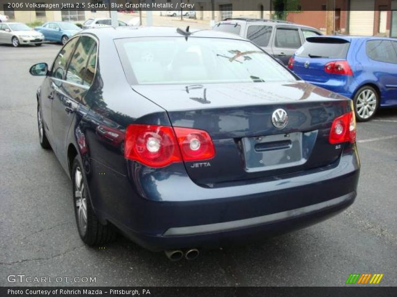 Blue Graphite Metallic / Grey 2006 Volkswagen Jetta 2.5 Sedan