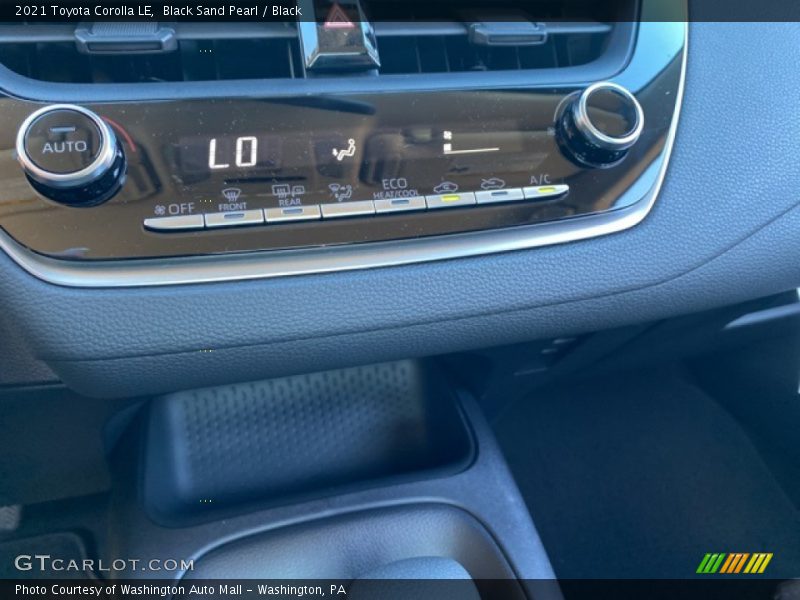 Black Sand Pearl / Black 2021 Toyota Corolla LE