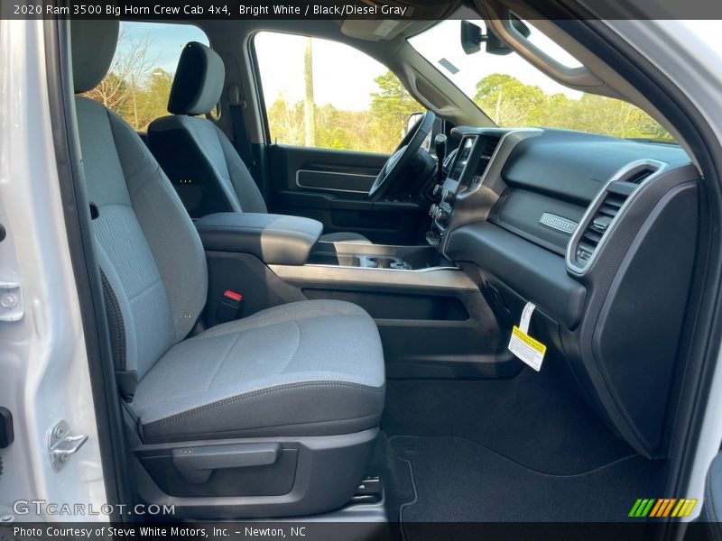 Bright White / Black/Diesel Gray 2020 Ram 3500 Big Horn Crew Cab 4x4