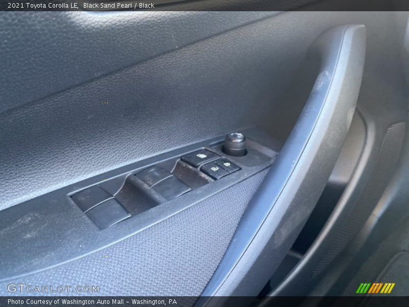 Black Sand Pearl / Black 2021 Toyota Corolla LE
