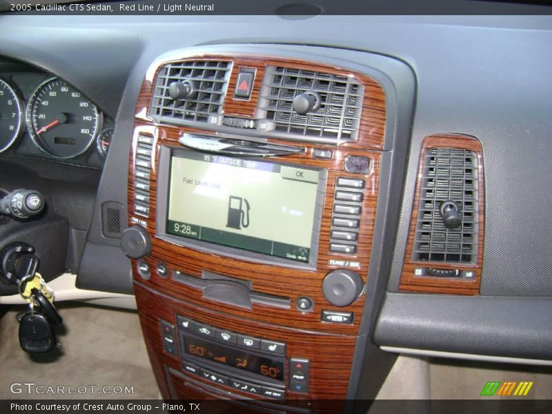 Red Line / Light Neutral 2005 Cadillac CTS Sedan