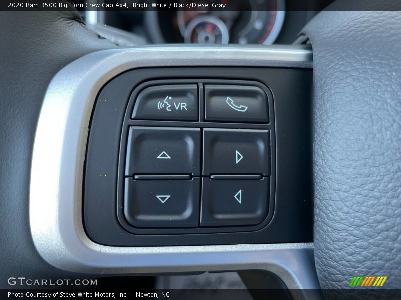 Bright White / Black/Diesel Gray 2020 Ram 3500 Big Horn Crew Cab 4x4