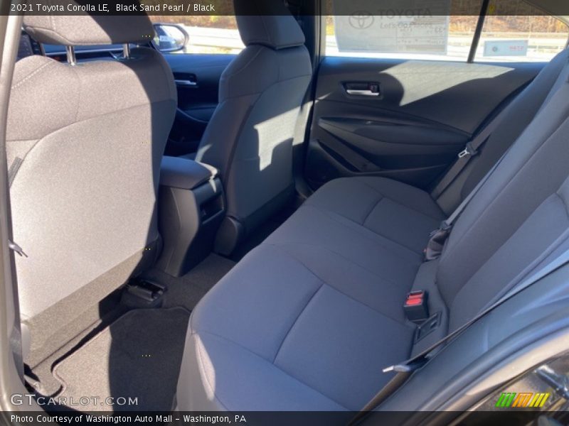 Black Sand Pearl / Black 2021 Toyota Corolla LE