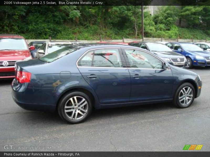 Blue Graphite Metallic / Grey 2006 Volkswagen Jetta 2.5 Sedan