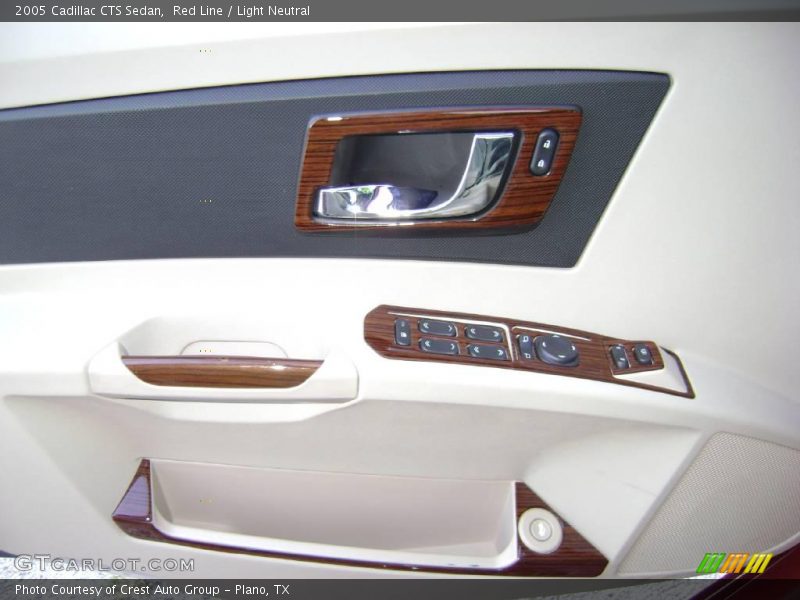 Red Line / Light Neutral 2005 Cadillac CTS Sedan