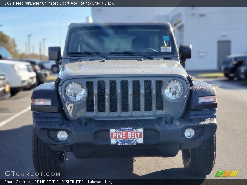 Sting-Gray / Black 2021 Jeep Wrangler Unlimited Sport 4x4