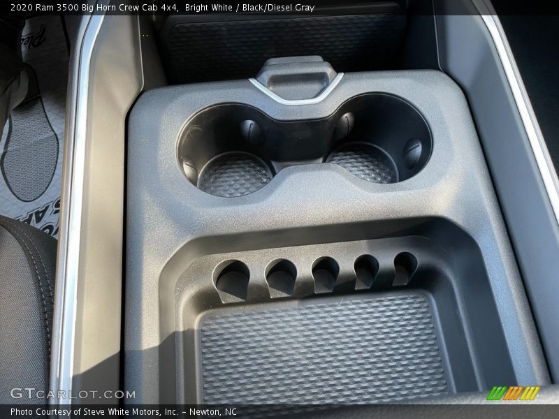 Bright White / Black/Diesel Gray 2020 Ram 3500 Big Horn Crew Cab 4x4