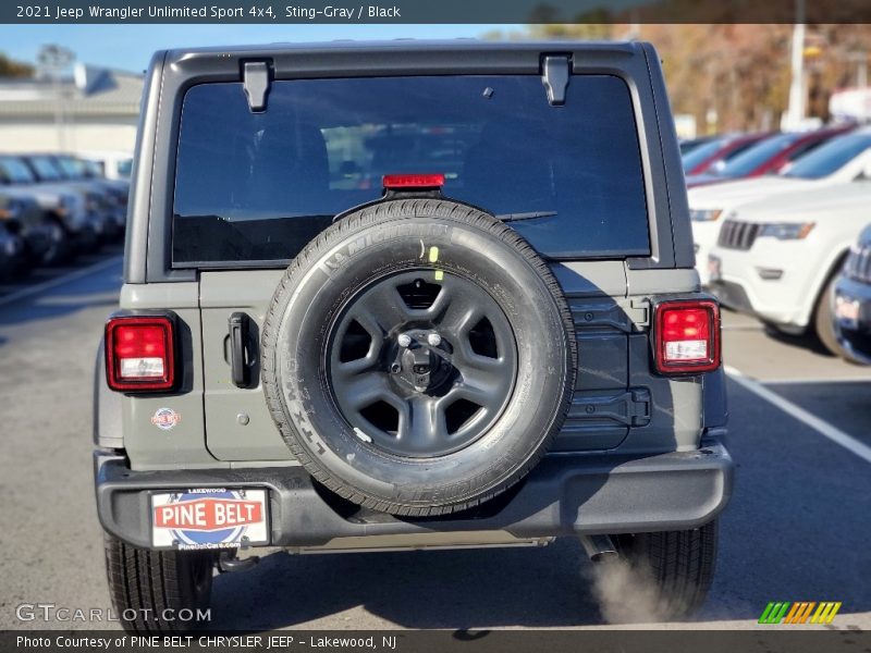 Sting-Gray / Black 2021 Jeep Wrangler Unlimited Sport 4x4