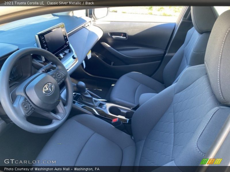 Classic Silver Metallic / Black 2021 Toyota Corolla LE