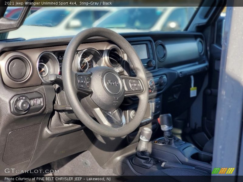 Sting-Gray / Black 2021 Jeep Wrangler Unlimited Sport 4x4