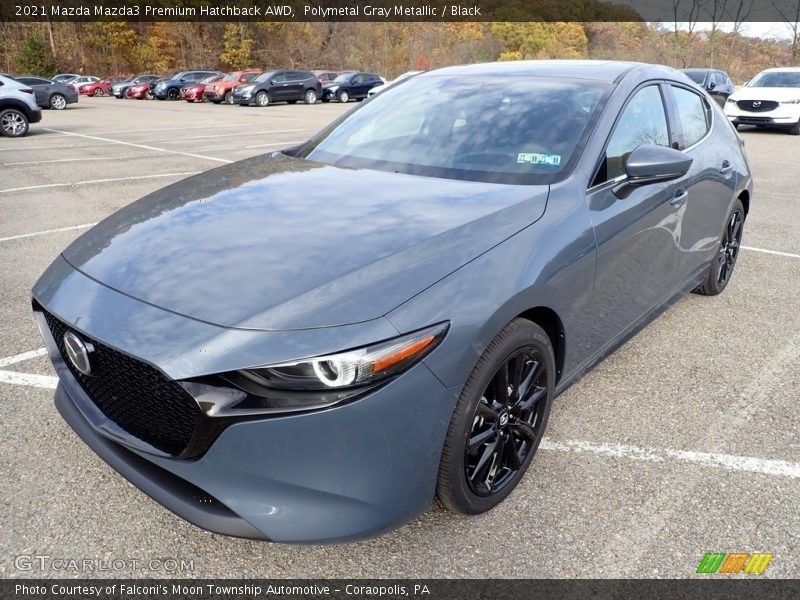  2021 Mazda3 Premium Hatchback AWD Polymetal Gray Metallic