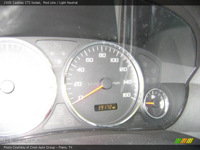 Red Line / Light Neutral 2005 Cadillac CTS Sedan