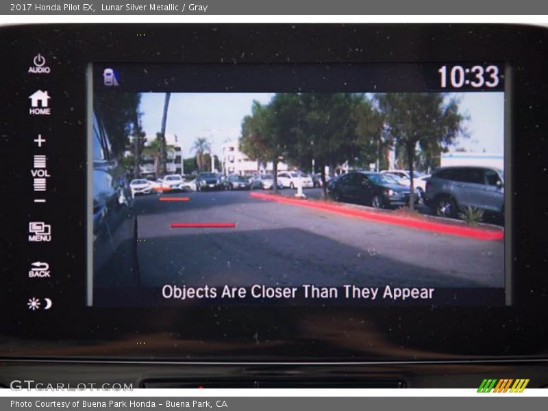 Lunar Silver Metallic / Gray 2017 Honda Pilot EX
