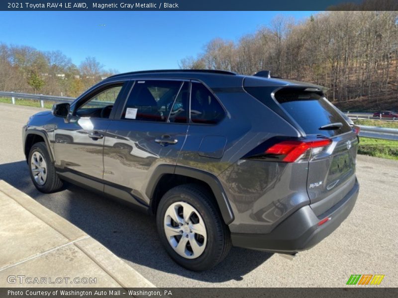 Magnetic Gray Metallic / Black 2021 Toyota RAV4 LE AWD