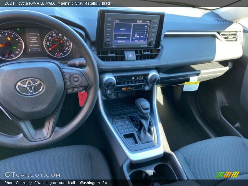 Magnetic Gray Metallic / Black 2021 Toyota RAV4 LE AWD