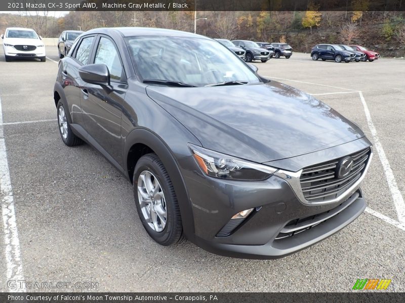 Front 3/4 View of 2021 CX-3 Sport AWD