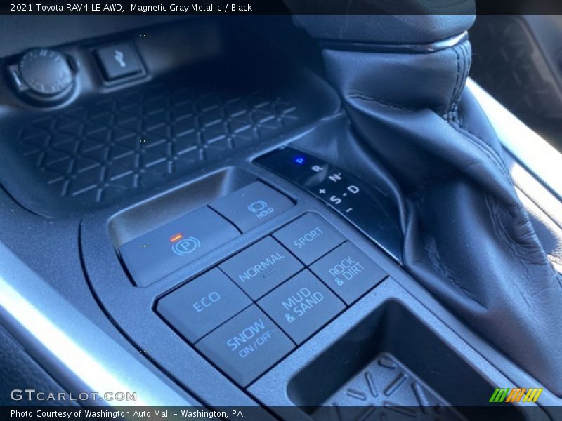 Controls of 2021 RAV4 LE AWD