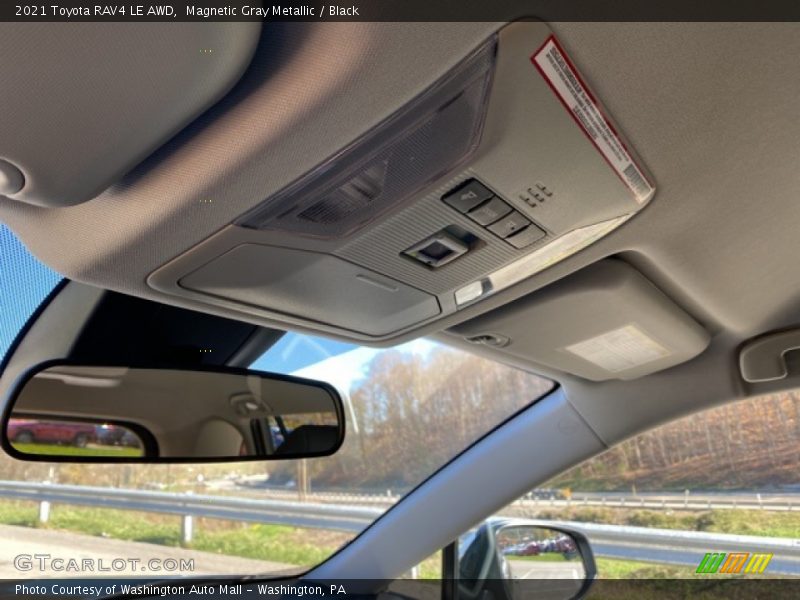 Magnetic Gray Metallic / Black 2021 Toyota RAV4 LE AWD