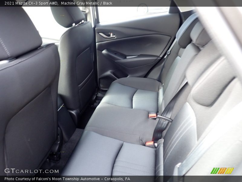 Rear Seat of 2021 CX-3 Sport AWD