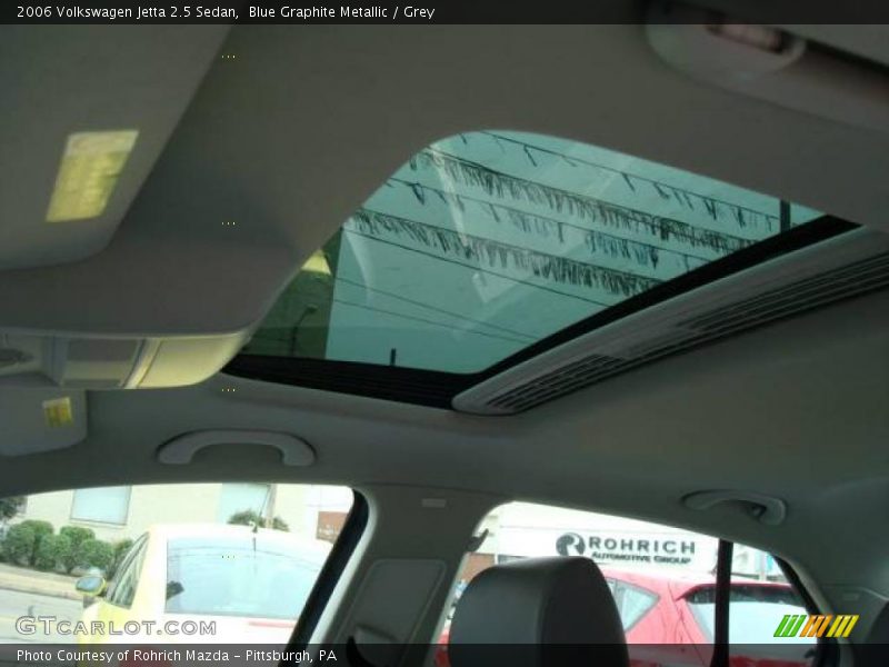 Blue Graphite Metallic / Grey 2006 Volkswagen Jetta 2.5 Sedan