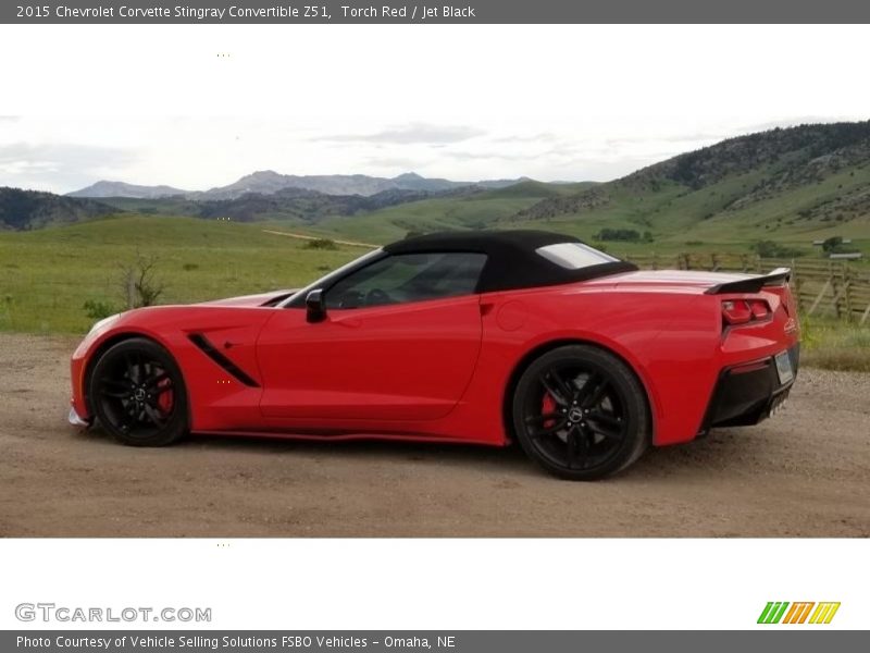  2015 Corvette Stingray Convertible Z51 Torch Red