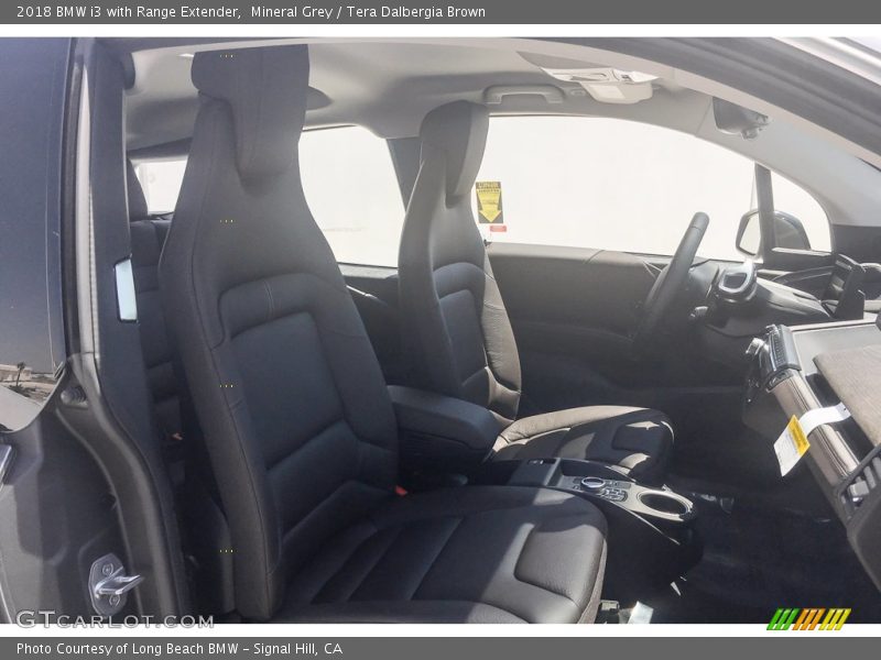 Mineral Grey / Tera Dalbergia Brown 2018 BMW i3 with Range Extender