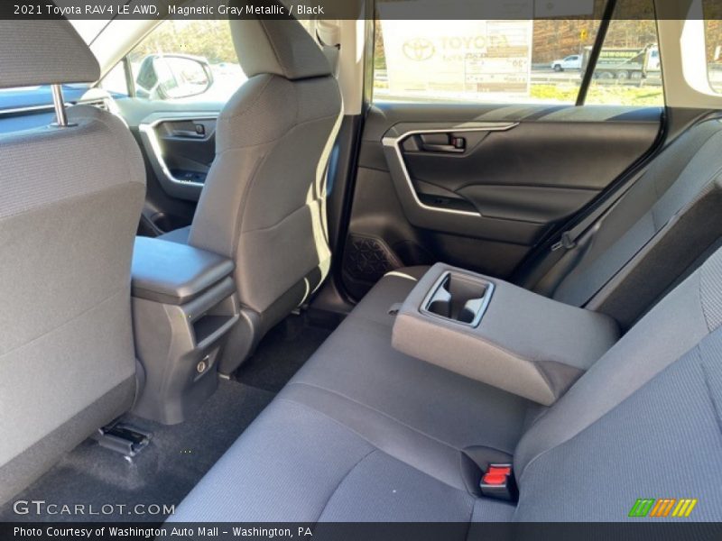 Magnetic Gray Metallic / Black 2021 Toyota RAV4 LE AWD