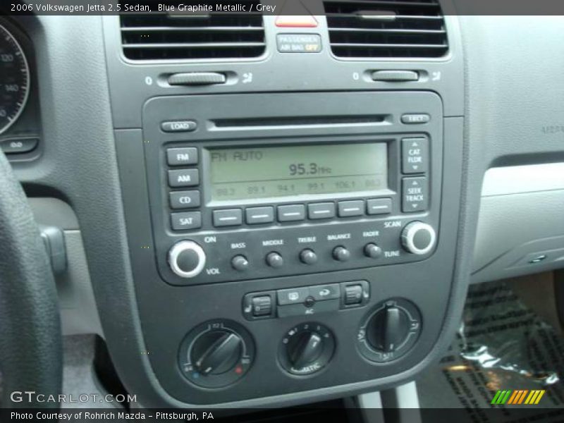 Blue Graphite Metallic / Grey 2006 Volkswagen Jetta 2.5 Sedan