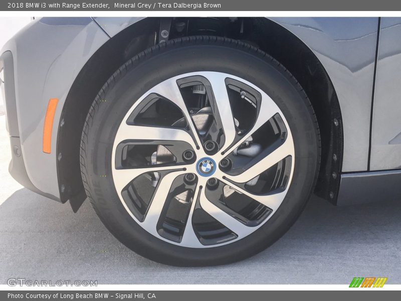 Mineral Grey / Tera Dalbergia Brown 2018 BMW i3 with Range Extender
