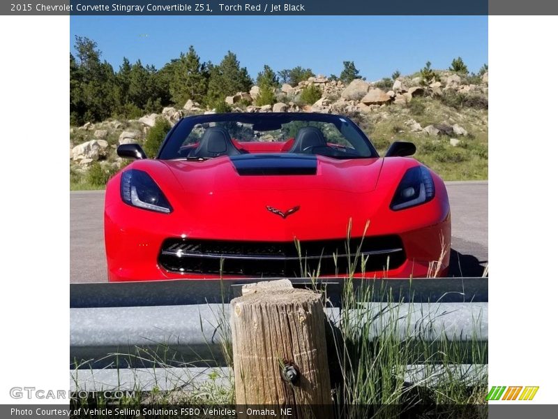 Torch Red / Jet Black 2015 Chevrolet Corvette Stingray Convertible Z51