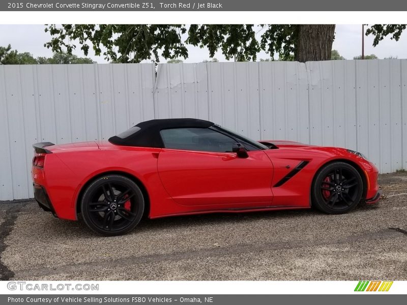  2015 Corvette Stingray Convertible Z51 Torch Red