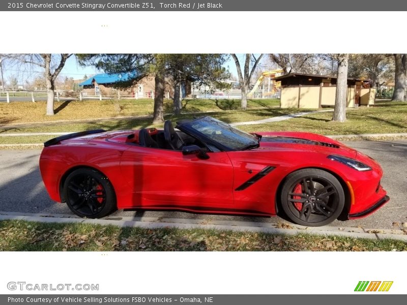 Torch Red / Jet Black 2015 Chevrolet Corvette Stingray Convertible Z51