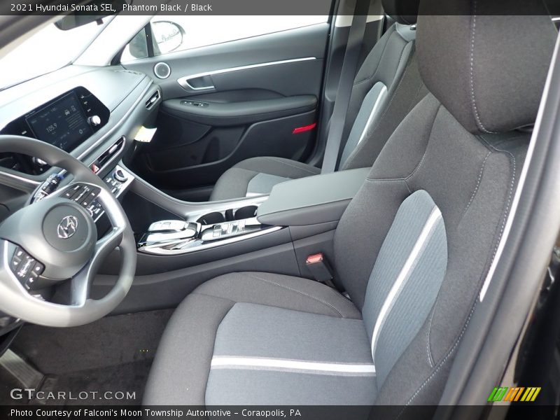 Phantom Black / Black 2021 Hyundai Sonata SEL