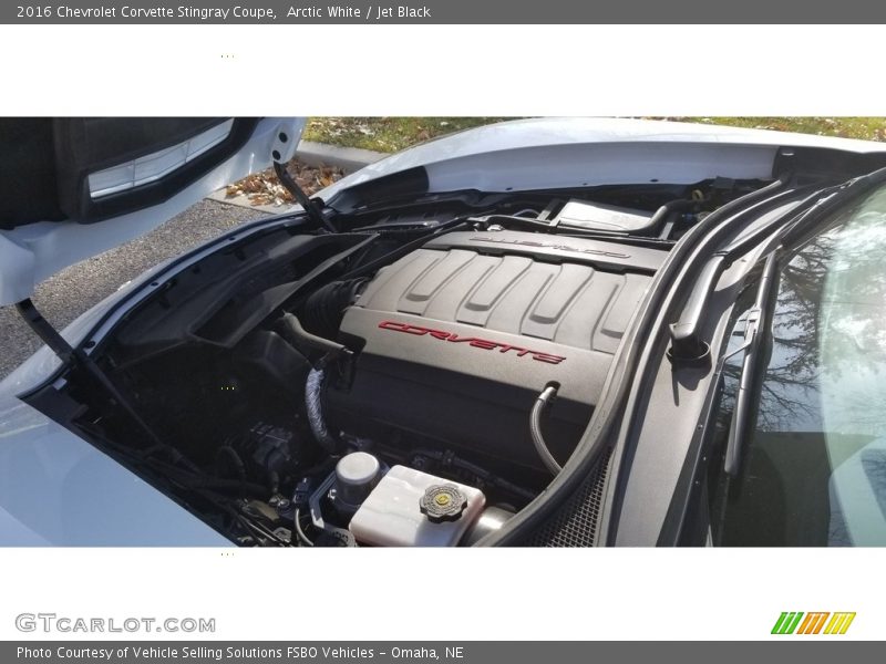 Arctic White / Jet Black 2016 Chevrolet Corvette Stingray Coupe