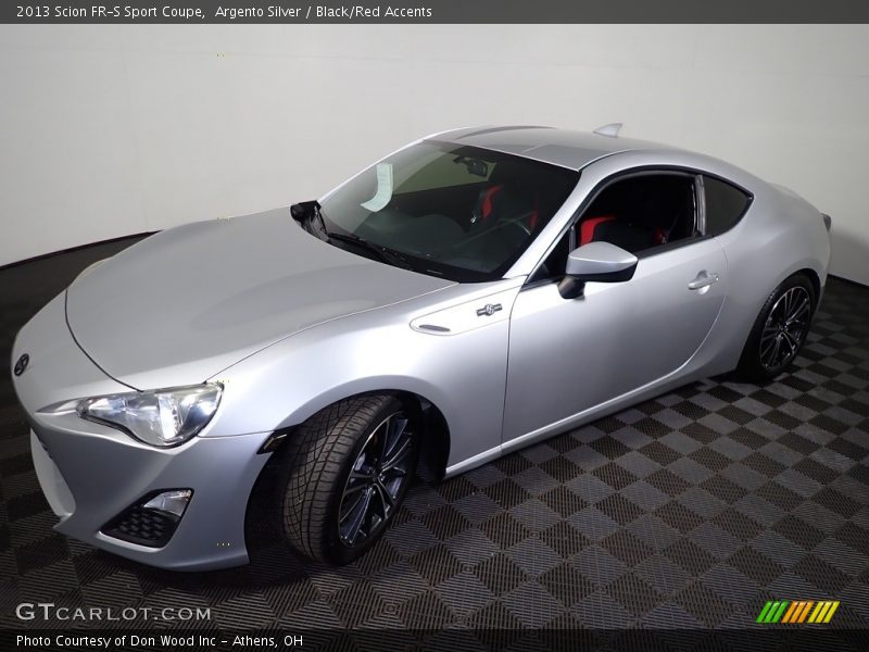Argento Silver / Black/Red Accents 2013 Scion FR-S Sport Coupe