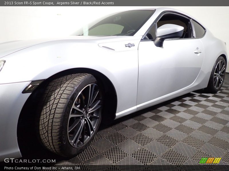 Argento Silver / Black/Red Accents 2013 Scion FR-S Sport Coupe