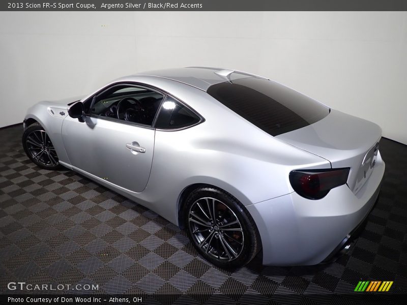 Argento Silver / Black/Red Accents 2013 Scion FR-S Sport Coupe